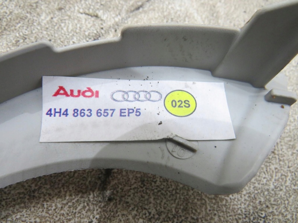 фото №3, Направляющая шторка левая audi a8 d4 4h4863657