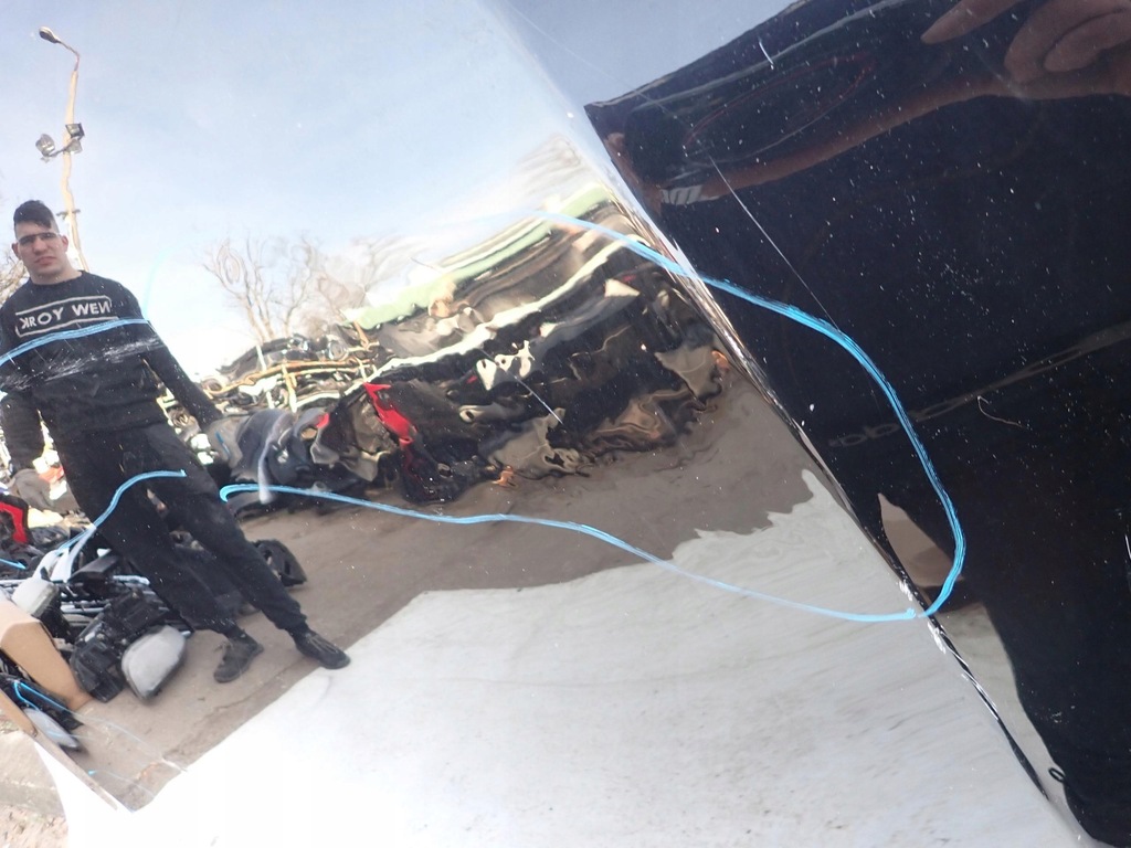 фото №11, Subaru legacy outback 09- капот крышка двигателя