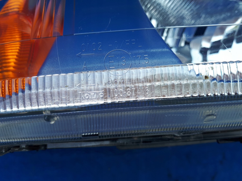 фото №12, Mitsubishi pajero sport 00-06 фара лампа правый