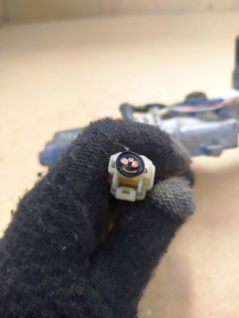 фото №3, Daewoo lanos двигун двірник задня +штекер оригінал