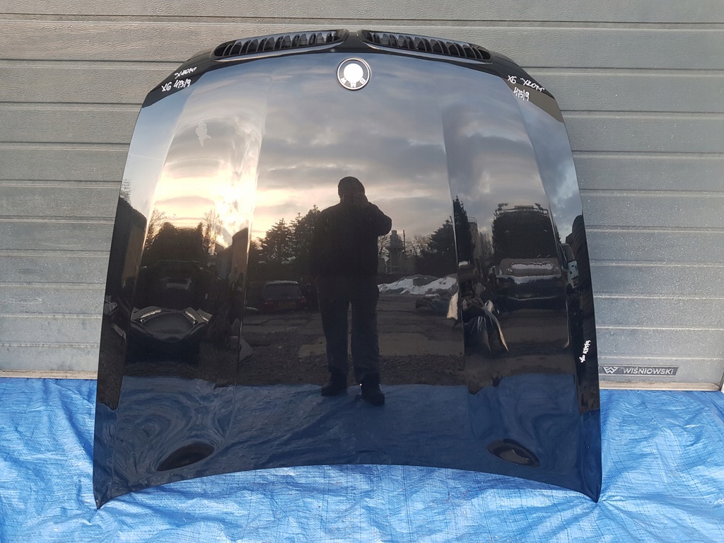 фото №1, Капот bmw x6 e71 475 black sapphire