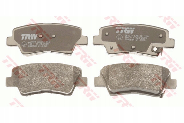 фото №1, Гальмівні колодки гальмівні kia carens 13- задня trw