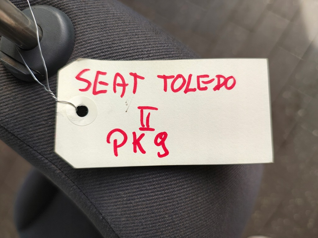 фото №7, Сидіння передній правий сторона перед пасажира seat toledo ii