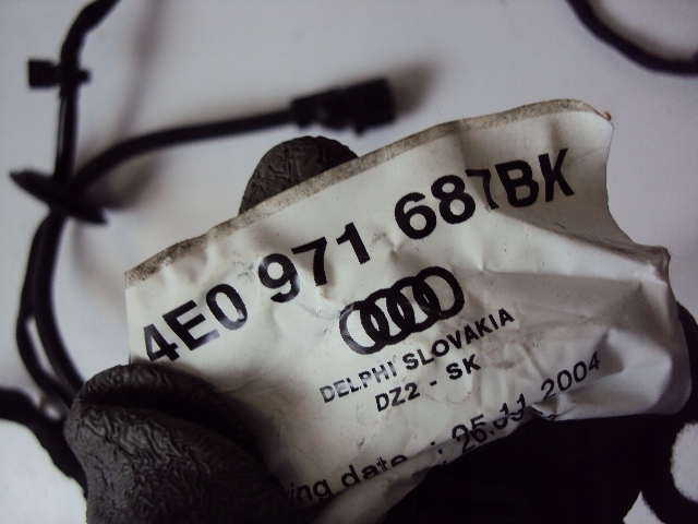 фото №5, Електропроводка двері лівий задня audi a8 d3 2002-2009