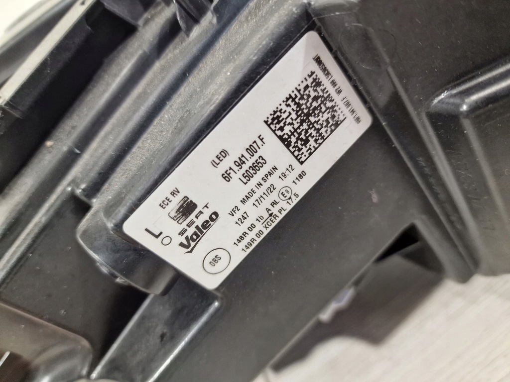 фото №8, Seat ibiza v arona lift full led левый 6f1 лампа