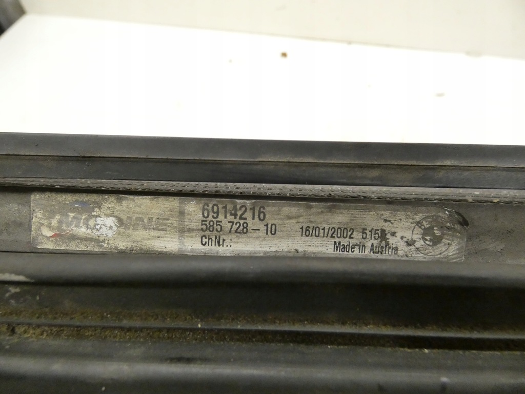 фото №7, Bmw x5 e53 3.0d радиатор wody кондиционер усилителя бачок набор aut