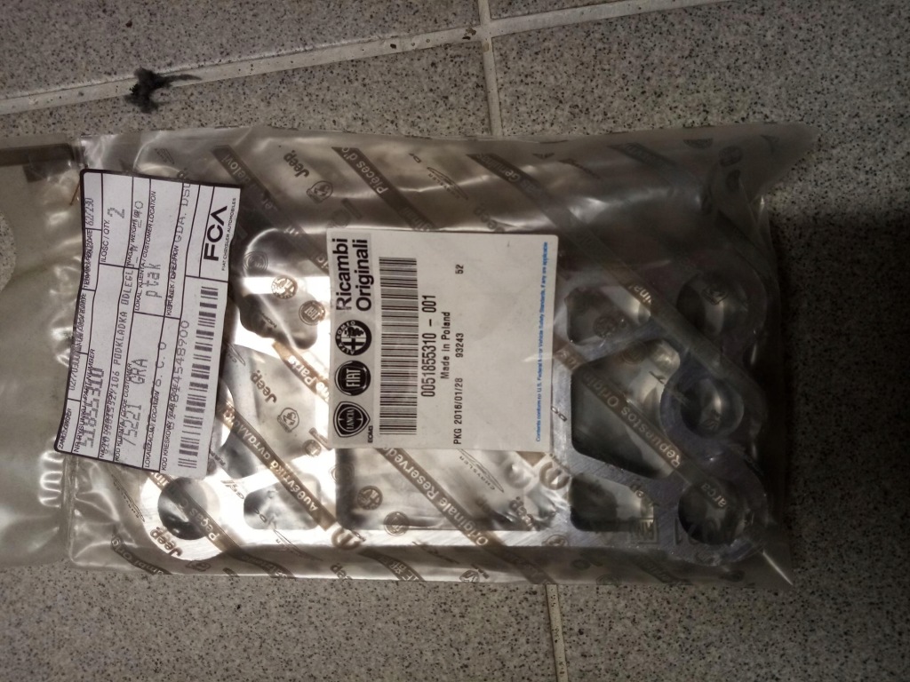 Купить 51855310, подкладка odległościowa балка передней бампера fiat 500