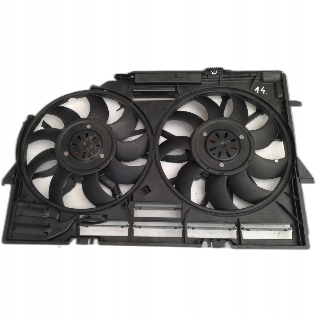 фото №1, Audi a8 4h корпус вентилятор 4h0121207b