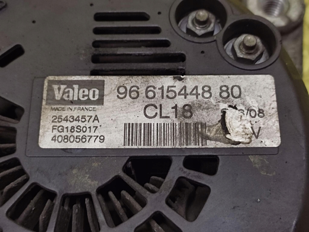 фото №5, Citroen c5 iii 2.0 hdi генератор 9661544880