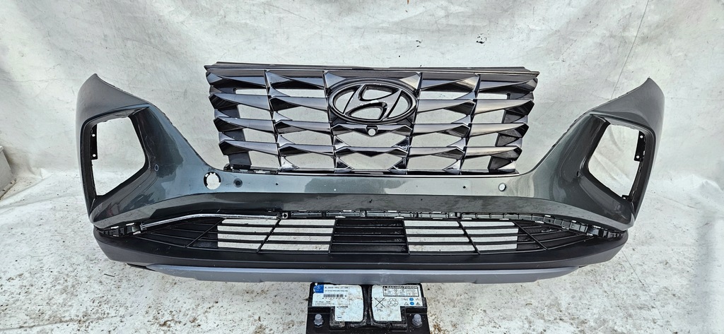 фото №1, Бампер hyundai tucson iv 20- перед 6pdc решётка радиатора передний