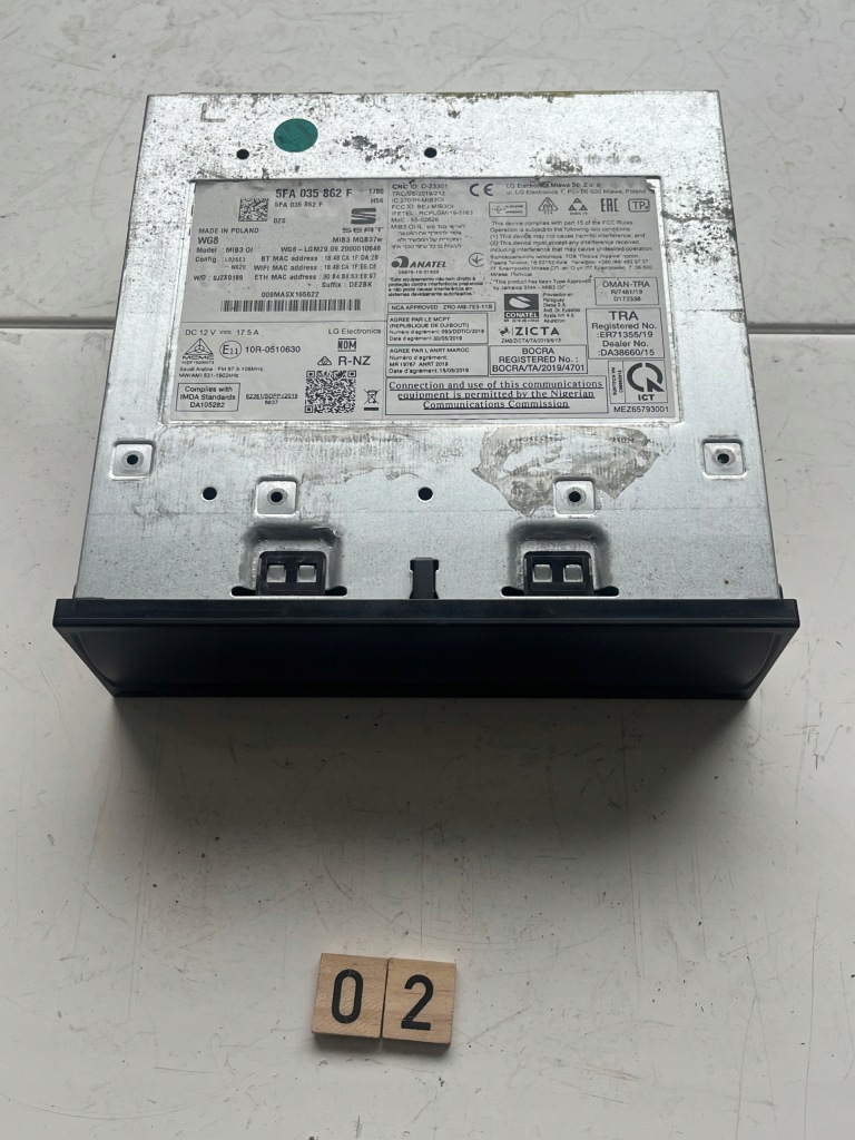 фото №1, Seat leon iv зчитувач мультимедіа mib3 5fa035862f