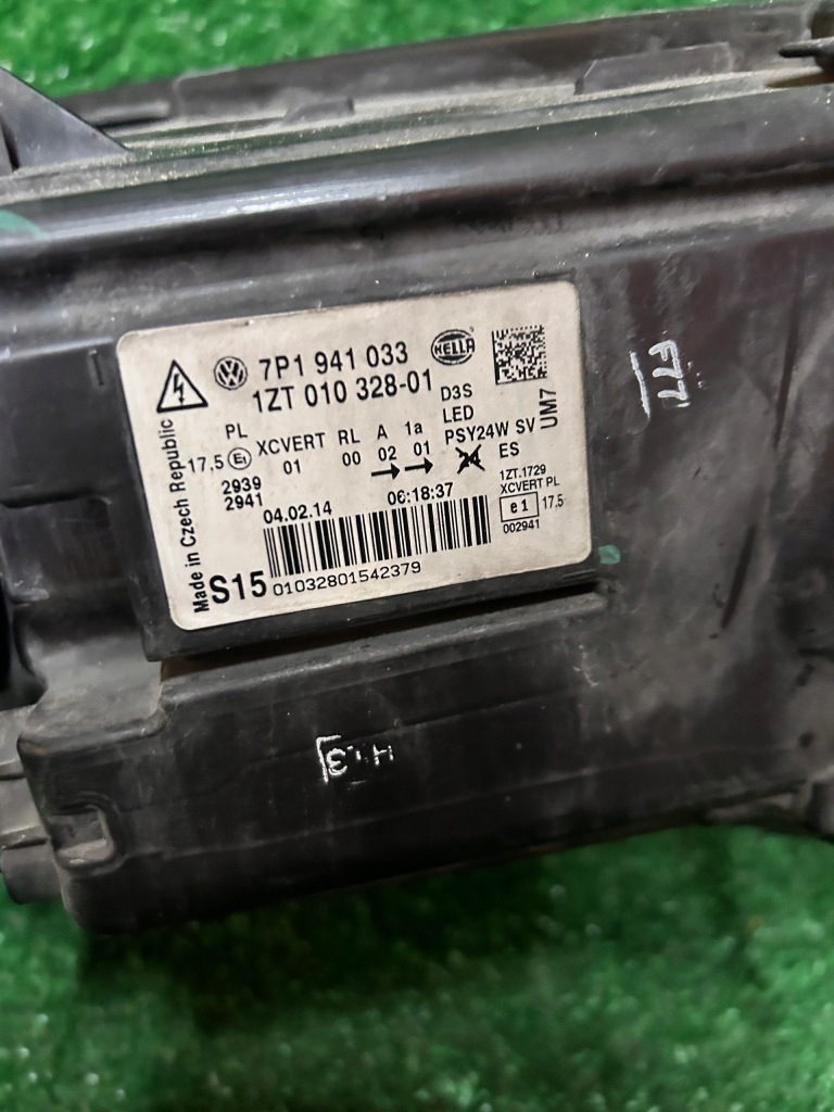 фото №5, Фара левый vw touareg ii ксенон