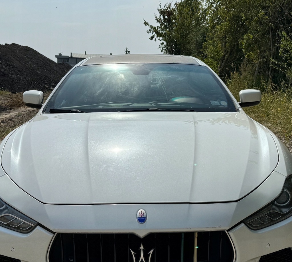 фото №1, Maserati ghibli капот bianco alpi 216/a
