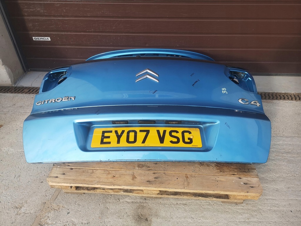 фото №12, Кришка багажника задня скло citroen c4 picasso i 06-10