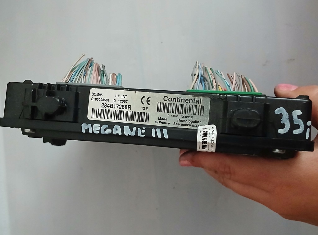 фото №3, Bcm95 284b17288r renault megane iii