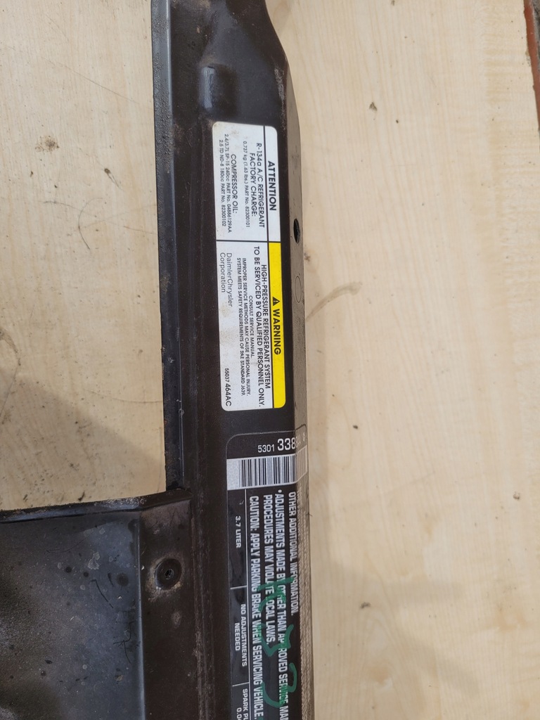 фото №9, Jeep cherokee kj 01-05 3.7 pas передний верхний