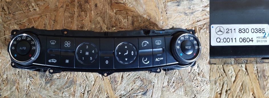 фото №1, Панель обдув mercedes w211 2118300385 гарантия