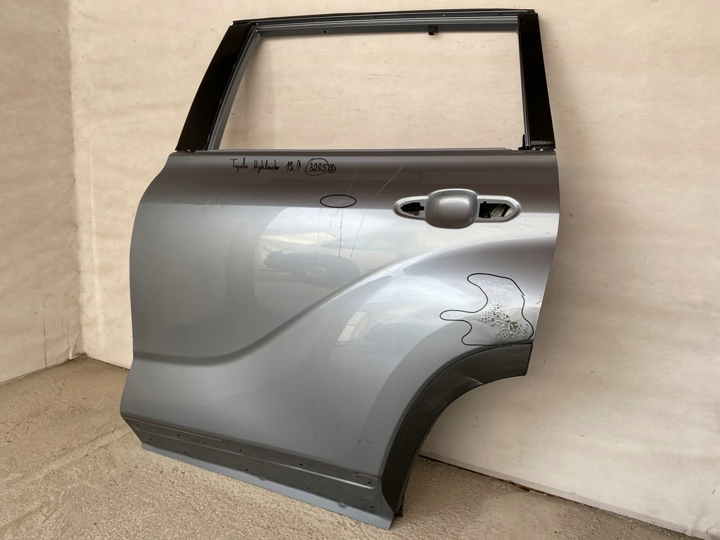 фото №8, Toyota highlander iv 2019r- двері задні ліва