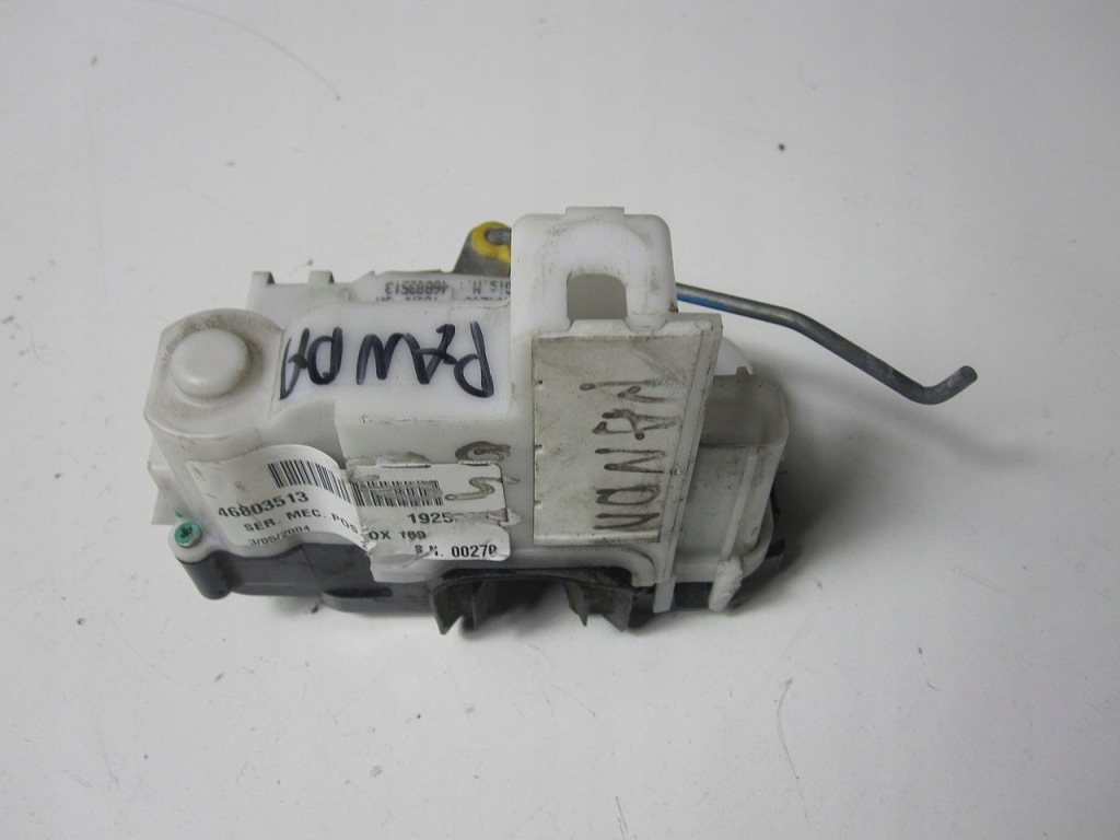 фото №4, Замок дверь передний правый fiat panda 2004r