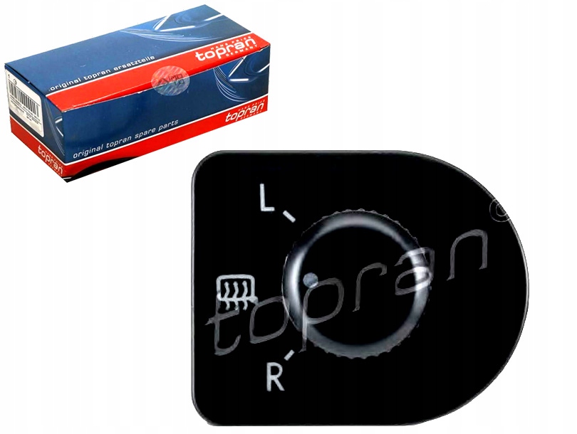 фото №1, Topran выключатель управление зеркало vw passat b5 b