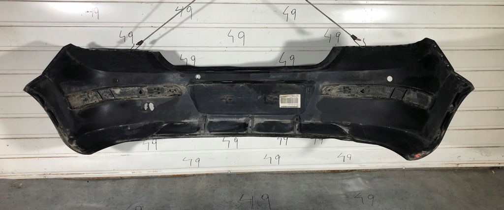фото №9, Opel astra h 04- бампер задняя задний