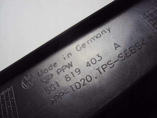 фото №4, Жабо vw golf vii 3 дверь 2012-