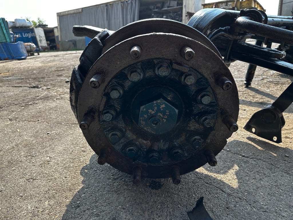 фото №7, Oś передняя балка ступица рессора поворотный кулак stralis