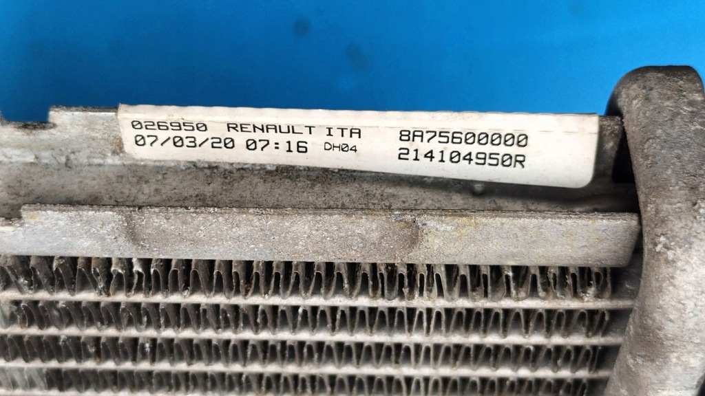 фото №4, Радиатор wody renault zoe electric