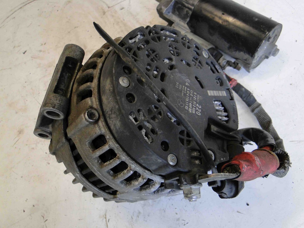 фото №4, Mercedes r klasa w251 генератор 14v/220a bosch