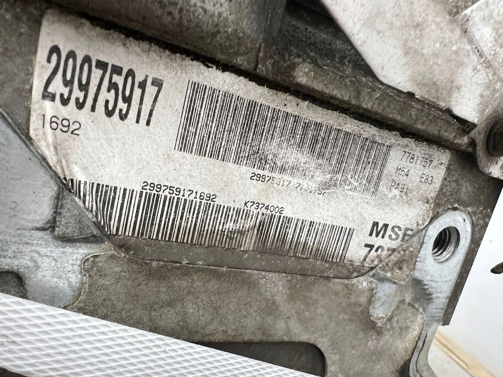 фото №7, Bmw x3 e83 двигатель kompletny 3.0 b m54b30 7502900-01