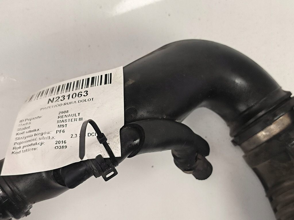 фото №3, Шланг труба воздухозаборник 8200987778 renault master iii