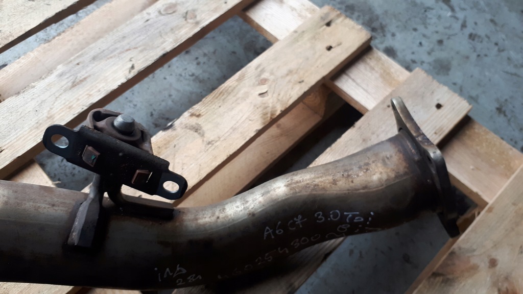 фото №8, A6 c7 4g труба вихлопна сітка 3.0 biturbo a7 4g