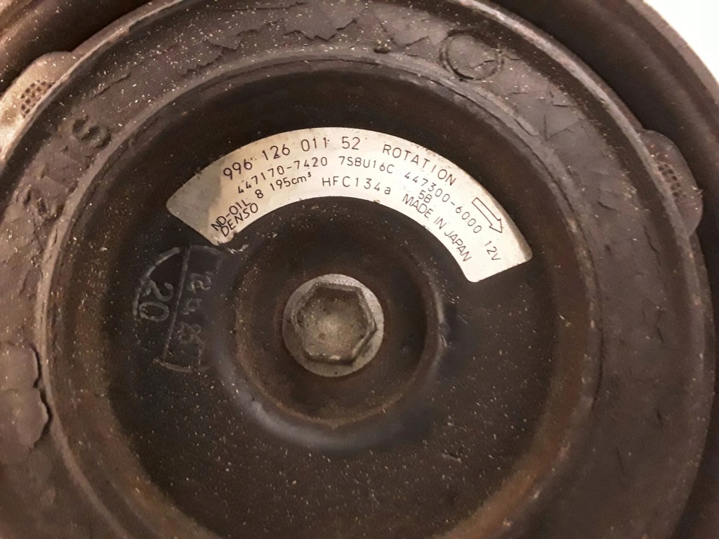 фото №5, Porsche boxster 986 компресор / компресор кондиціонера a/c