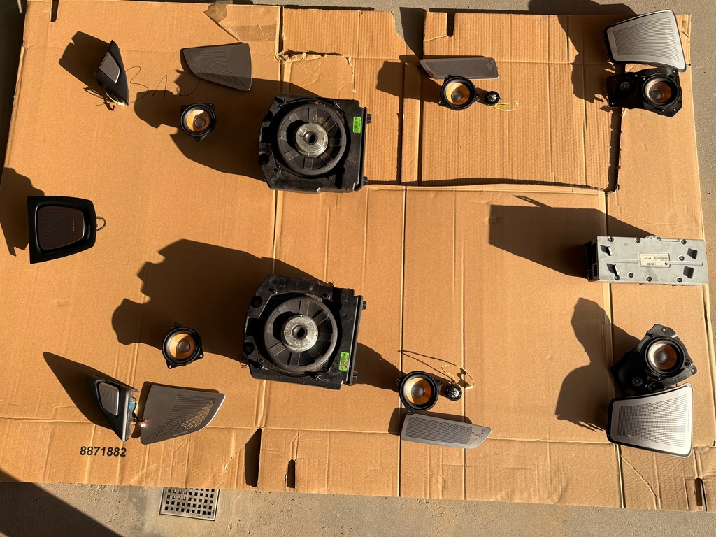 фото №7, Bmw 7 f01 f02 повний набір динаміки bang olufsen 9291107 підсилювач harman