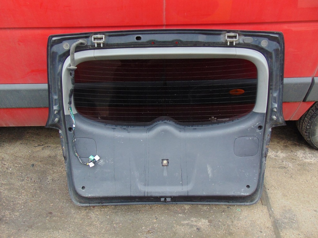 фото №11, Кришка багажника багажника задня hyundai santa fe ii czarna з скло