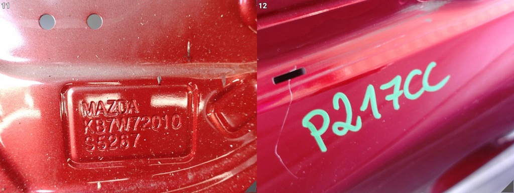 фото №12, Mazda cx-5 cx5 ii 2 поколение kf 17- дверь door правое задняя