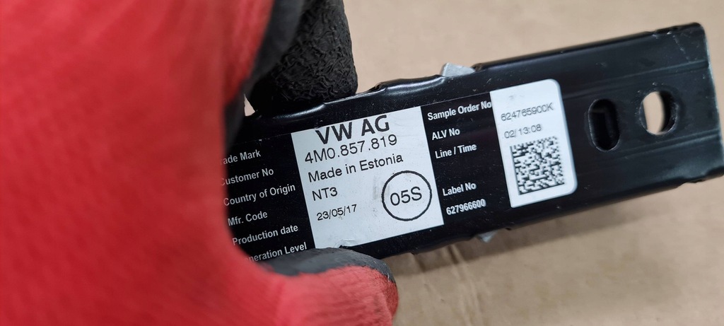 фото №9, A4 b9 8w sq5 80a q5 lift механизм ползунок регулировки поперечина 4m0857819a q7 s5