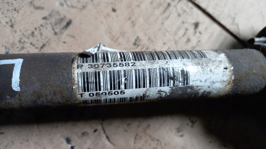 фото №4, Приводной вал левая 30735582 volvo v50 s40 ii 1.6 hdi