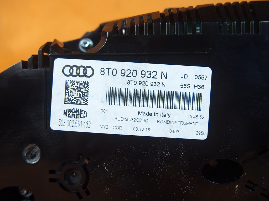 фото №8, Audi a5 8t лічильник дизель dsg 8t0920932n 14km