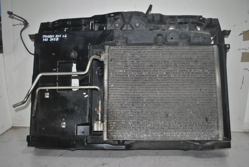 фото №1, Радиатор / вентилятор радиатора peugeot 207 1.6