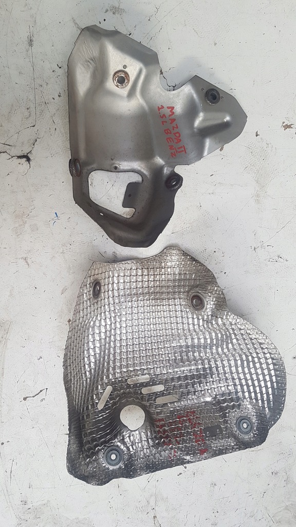 фото №1, Захист теплова каталізатора mazda 2 dj 1.5 b