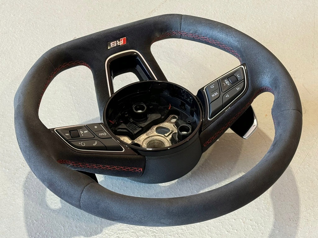 фото №5, Audi rs5 rs4 8w f5 повітропровід alcantara мультифункція пелюстки перемикання ручка