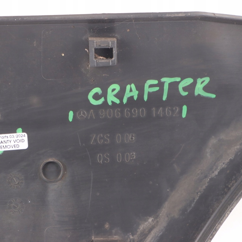 Mercedes sprinter w906 молдинг крыла наружная правый задний  a9066903562 Доставка