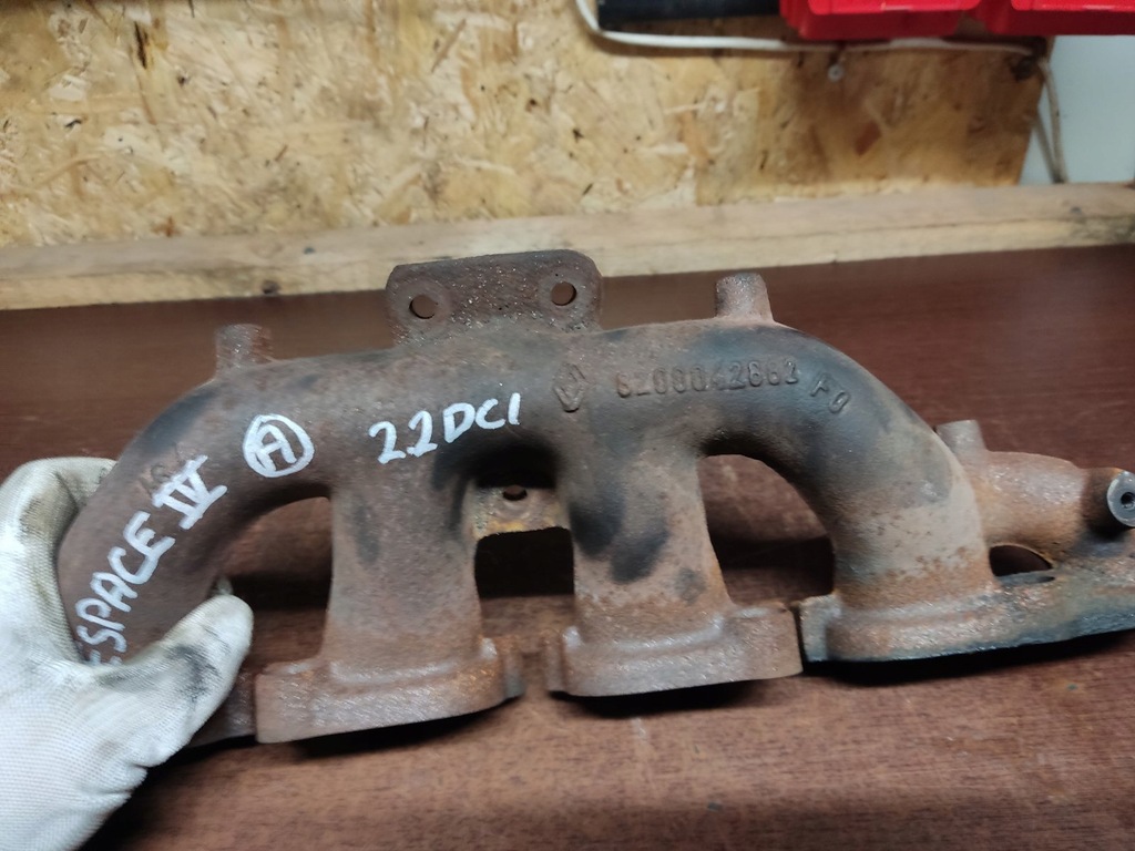 фото №4, Колектор випускний espace iv 2.2 dci 8200042882