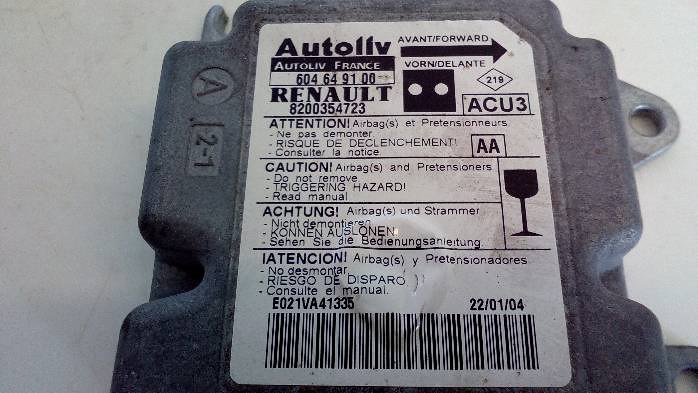 фото №8, Датчик подушка безпеки renault kangoo 1,5 dci 8200354723