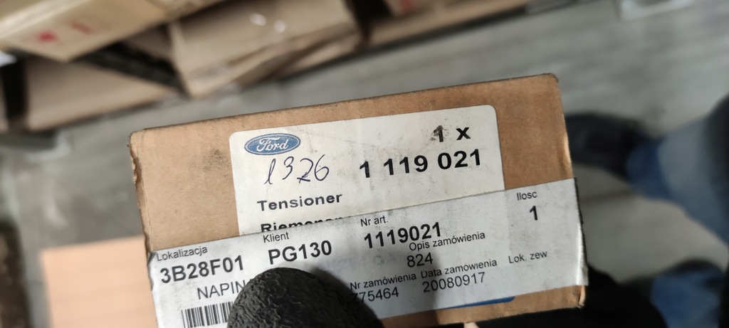 фото №2, Натягувач ремінь розподільного валу ford galaxy mk2 1.9 2000-2