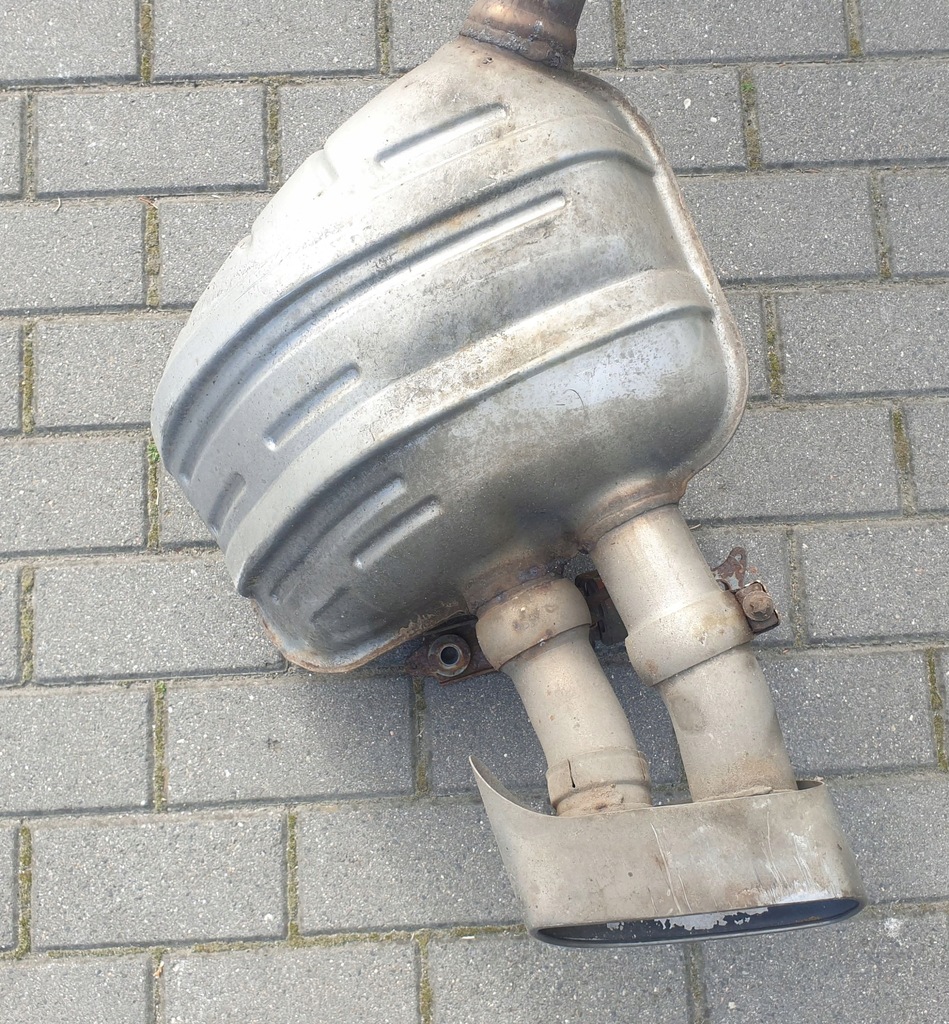 фото №8, Panamera 970 3.0 дизель выхлоп гаситель конечный oryg