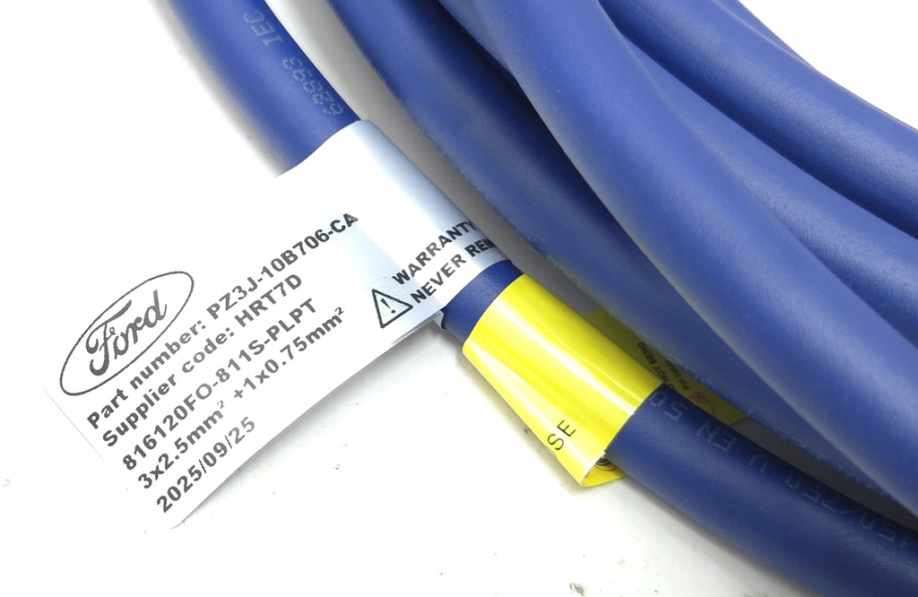 фото №9, Кабель зарядки электрический ford kuga transit custom pz3j-10b706-ca