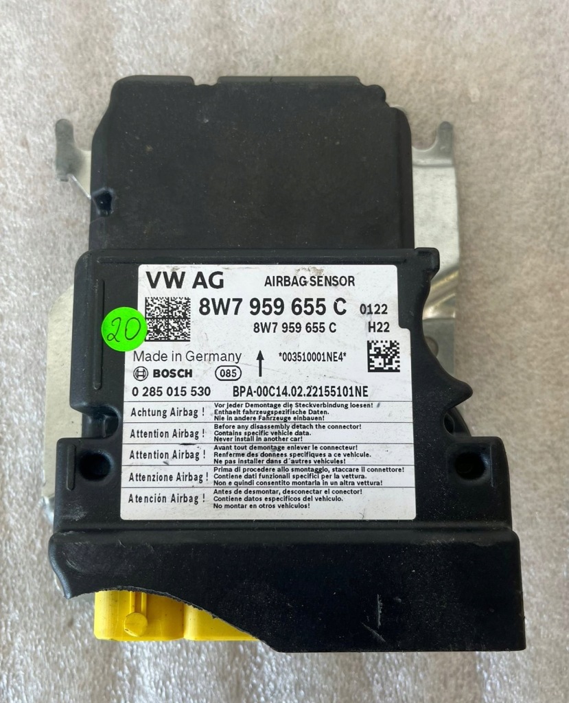 Купити Модуль блок керування подушка безпеки audi 8w7959655c