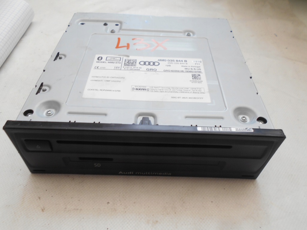 фото №1, Мультимедіа зчитувач sd audi q7 4m0035844b